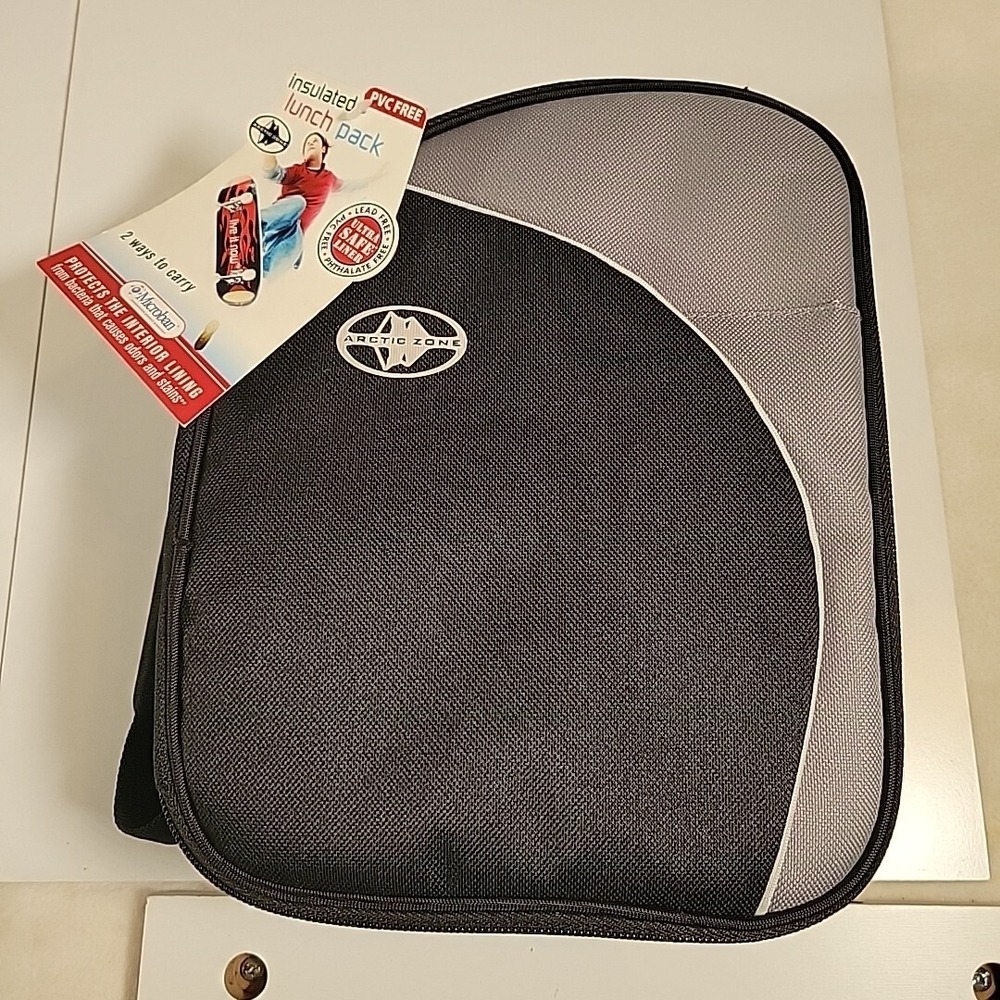 Arctic Zone Insulated Lunch Pack With Microban, Food Container NWT